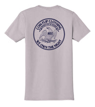 Grey/Navy Coin Flip Logo T-Shirt